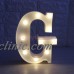 Night Light Letter Light Alphabet Light Up Plaque Sign Ornament Hanging/Standing   263341973101